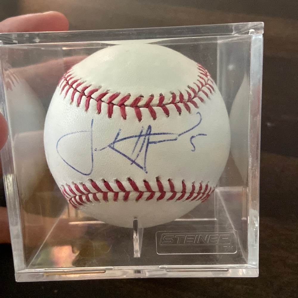 Josh Harrison Signed Baseball from Pirates Days